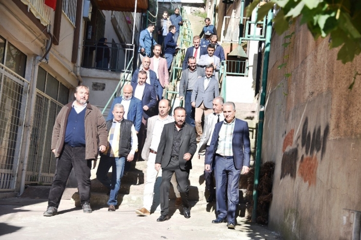 Başkan Doğan Mahalle İncelemelerine Devam Ediyor