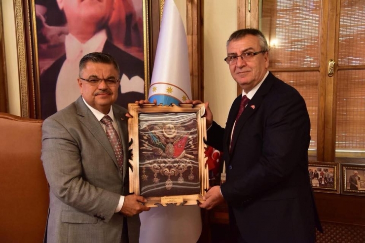 Mhp İl Başkanlığı’ndan Başkan Yağcı’ya Ziyaret