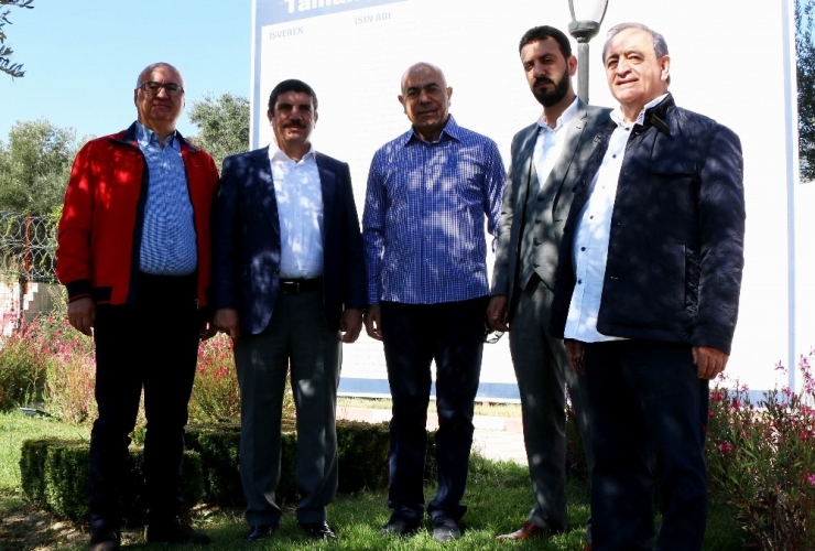 Prof. Dr. Aktay, İş Adamlarıyla Edremit’teki Termal Tesiste İncelemede Bulundu