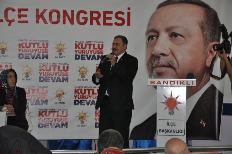 Bakan Eroğlu, Ak Parti Sandıklı İlçe Kongresi’ne Katıldı