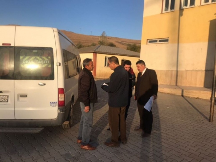Ağrı’da Okul Servislerine Sıkı Denetim