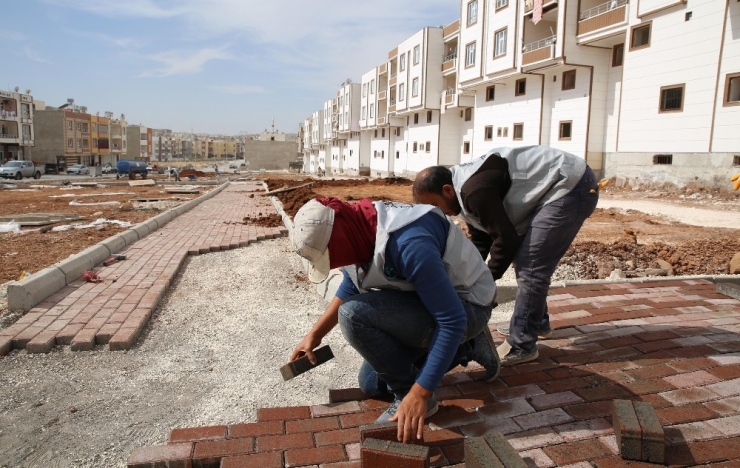 Haliliye Belediyesinden Ahmet Yesevi’de Yeni Park Çalışması
