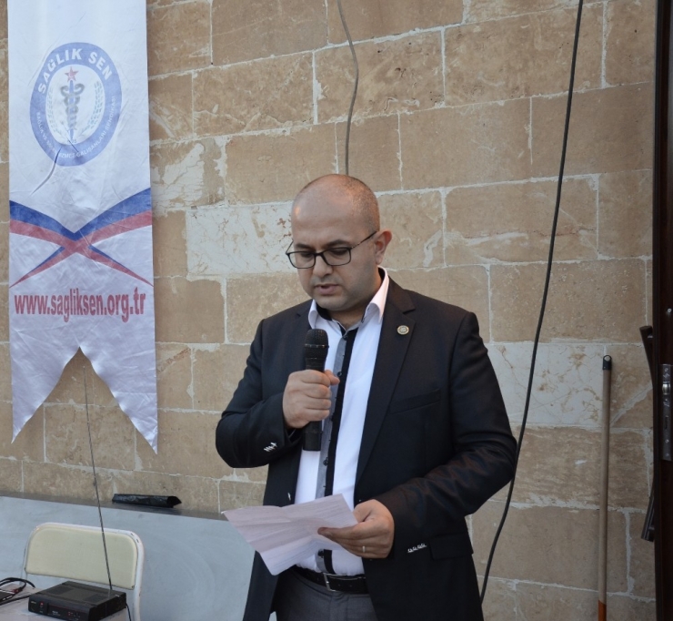 Siverek Sağlık-sen, Üyeleriyle Yemekte Buluştu