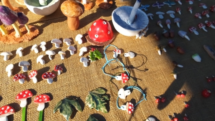 Mantar Festivalinde, Mantar Seramikler Yok Sattı