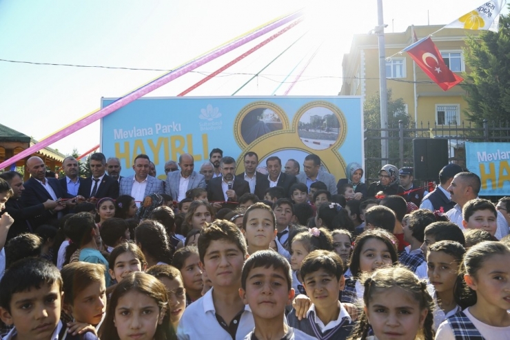 Akşemsettin Mahallesi’ne Yeni Park Kazandırıldı