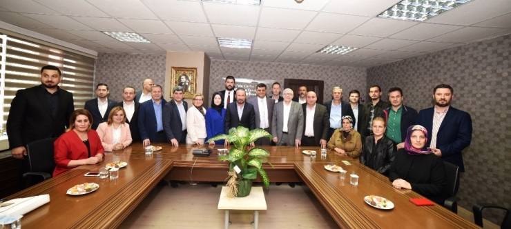 İlçe Başkanı Ayaz’dan Doğan’a Ziyaret