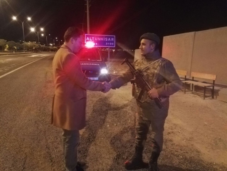 Kaymakam’dan Gece Mesaisi