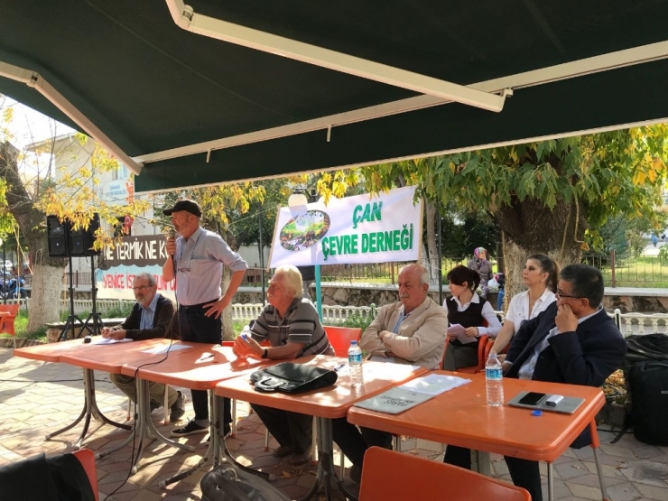 Çan’da Hava Kirliliği Paneli Düzenlendi