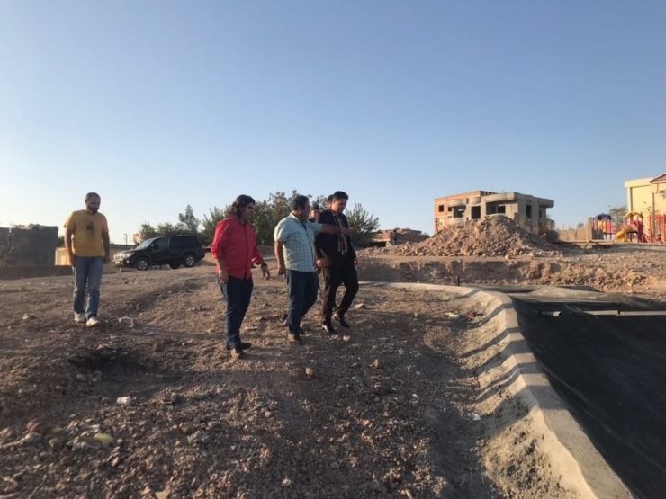 Başkan Gülenç Park İnşaatını İnceledi