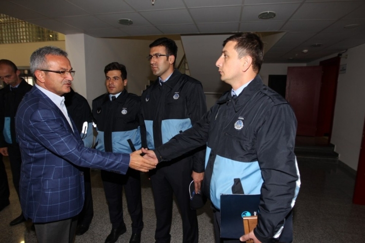 Başkan Köşker, Yeni Zabıtalarla Bir Araya Geldi