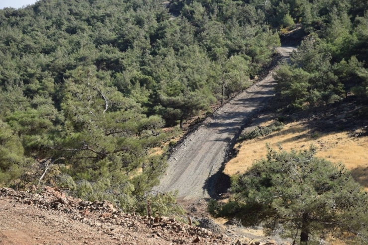 Yangınlara Erken Müdahale İçin Yeni Orman Yolları Yapıldı