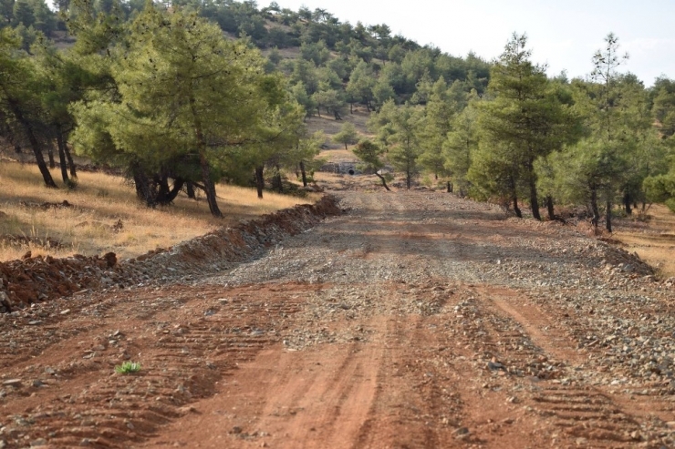 Yangınlara Erken Müdahale İçin Yeni Orman Yolları Yapıldı