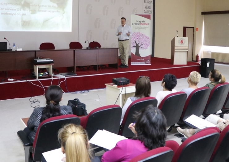 Kadın Memurlar Meme Kanseri Hakkında Bilgilendirildi