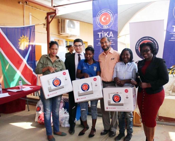 Tika Namibya’da Mesleki Eğitime Desteğini Sürdürüyor