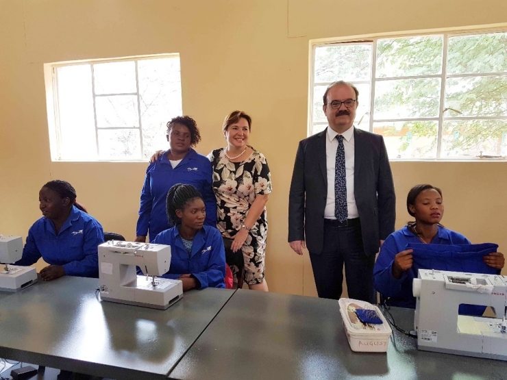 Tika Namibya’da Mesleki Eğitime Desteğini Sürdürüyor