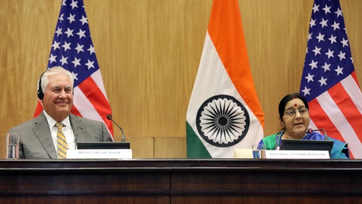 Abd Dışişleri Bakanı Tillerson, Hindistan’da