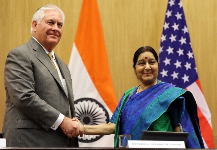 Abd Dışişleri Bakanı Tillerson, Hindistan’da