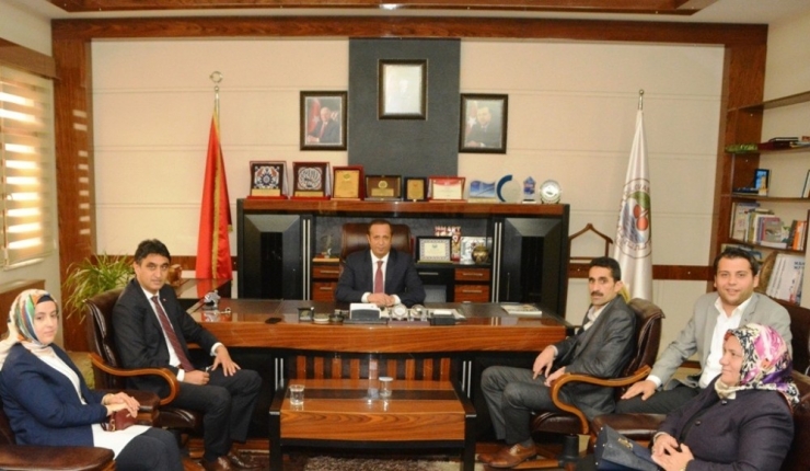 Ak Parti İlçe Yönetiminden Başkan Toltar’a Ziyaret