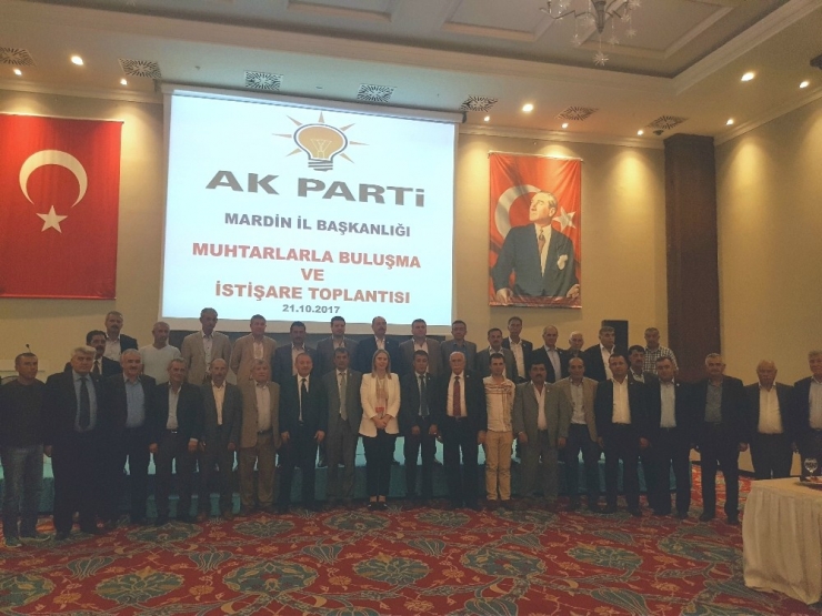 Ak Parti İl Başkanı Dündar Muhtarlarla Bir Araya Geldi