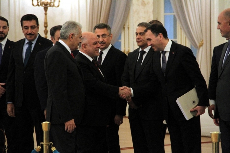 Başbakan Yıldırım, Irak Başbakanı İbadi’yi Resmi Törenle Karşıladı