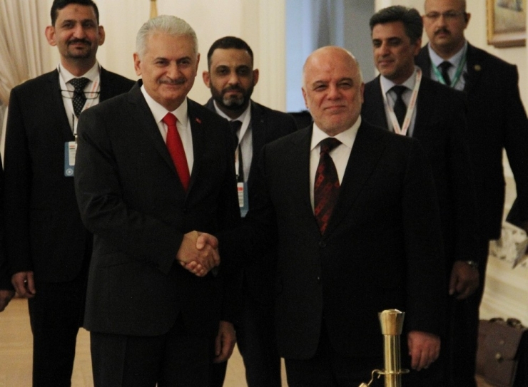 Başbakan Yıldırım, Irak Başbakanı İbadi’yi Resmi Törenle Karşıladı