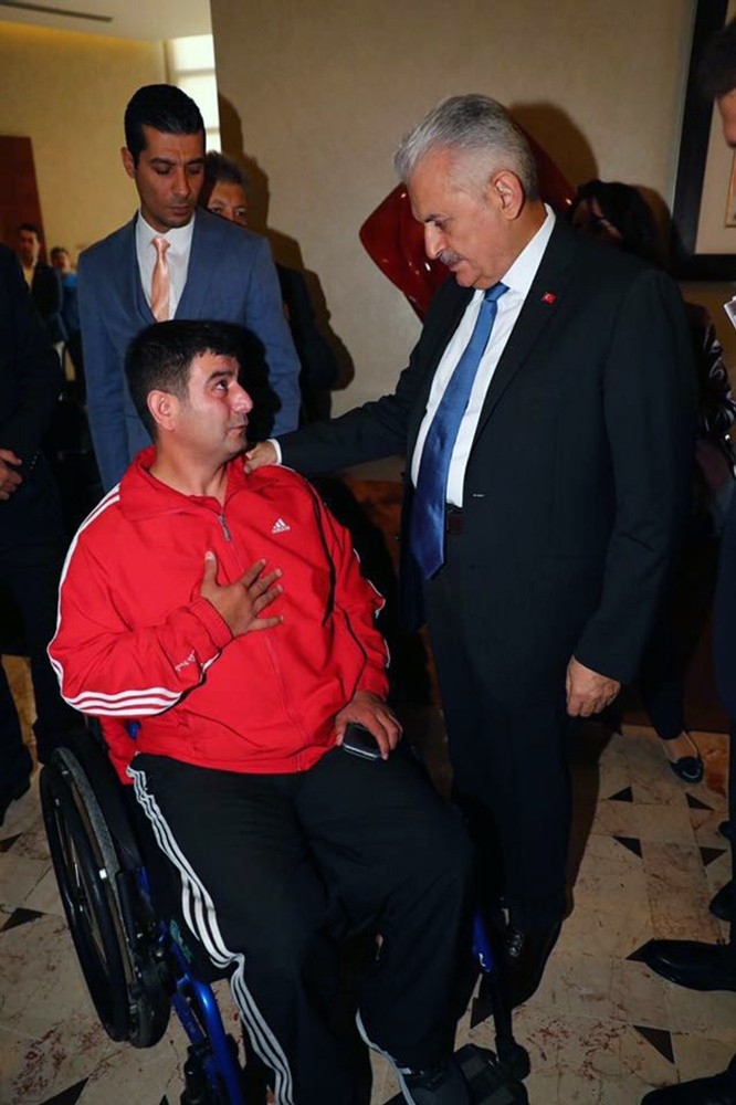 Bilen’e Başbakan Yıldırımdan Geçmiş Olsun Ziyareti