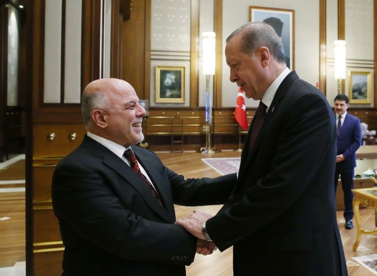 Cumhurbaşkanı Erdoğan, Irak Başbakanı İbadi’yi Kabul Etti