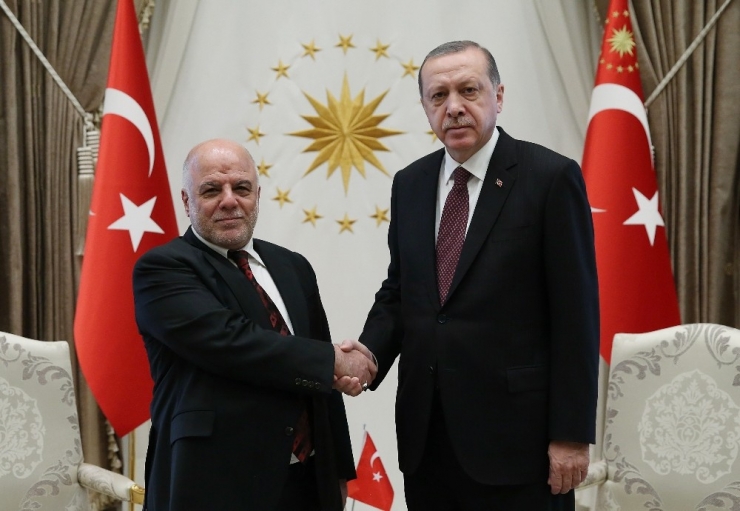 Cumhurbaşkanı Erdoğan, Irak Başbakanı İbadi’yi Kabul Etti