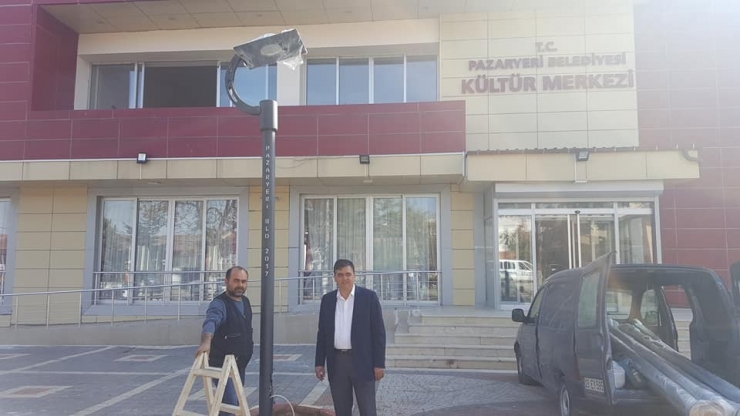 Kültür Merkezi’nin Çevre Düzenleme Çalışmaları Devam Ediyor