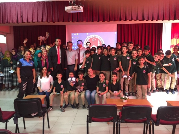 Mersin Emniyeti’nden Öğrencilere ’Güvenli Eğitim Semineri’