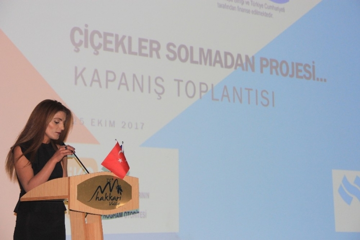 Çiçekler Solmadan Projesi Kapanış Toplantısı Yapıldı