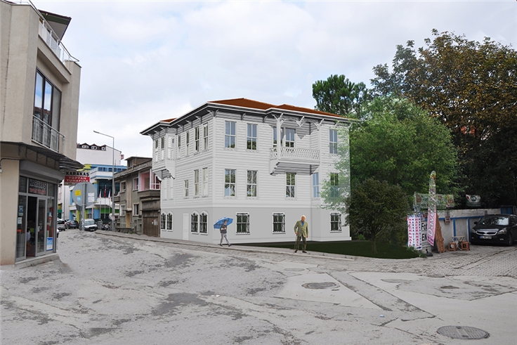 Tarihi Alicanlar Konağı Tamamlanıyor