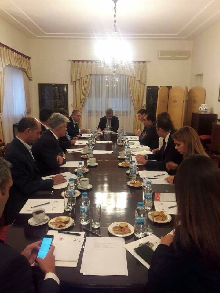 Büyükelçi Karagöz, Türkiye-ürdün İş Forumu Yeni Başkanını Tebrik Etti