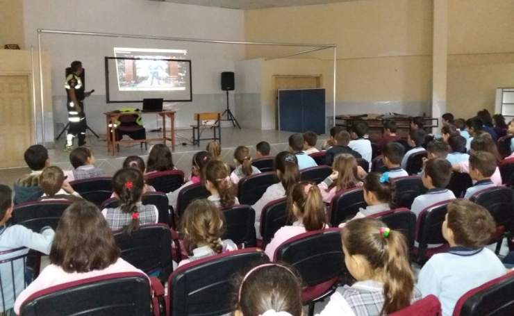 Milas’ta Öğrencilere Trafik Eğitimi