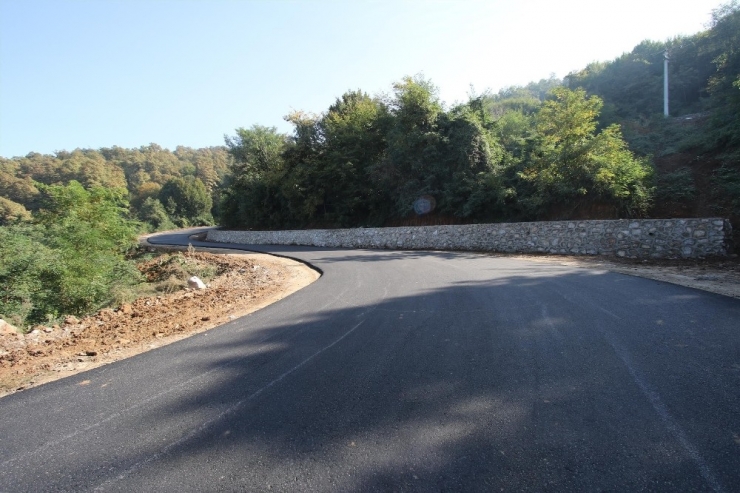 Güzlek Ve Pazarköy Mahallesinde Asfalt Çalışmaları Sona Erdi