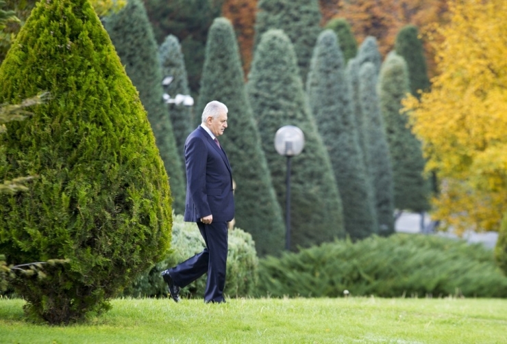 Başbakan Yıldırım, Somali Başbakanı Kayre’yi Resmi Törenle Karşıladı