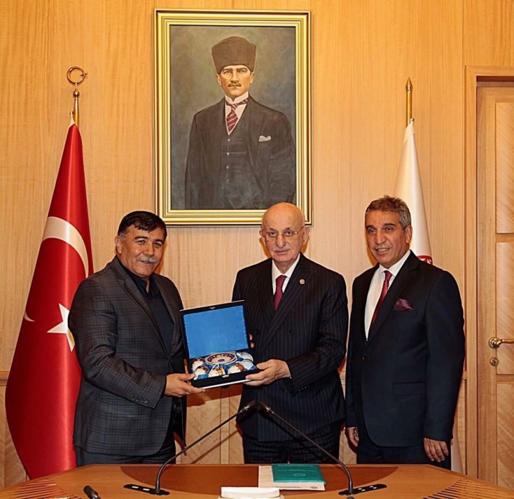 Başkan Mustafa Koca’dan Tbmm Başkanı Kahraman’a Ziyaret