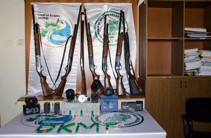 2017 Yılında Kaçak Avcılara Göz Açtırılmadı