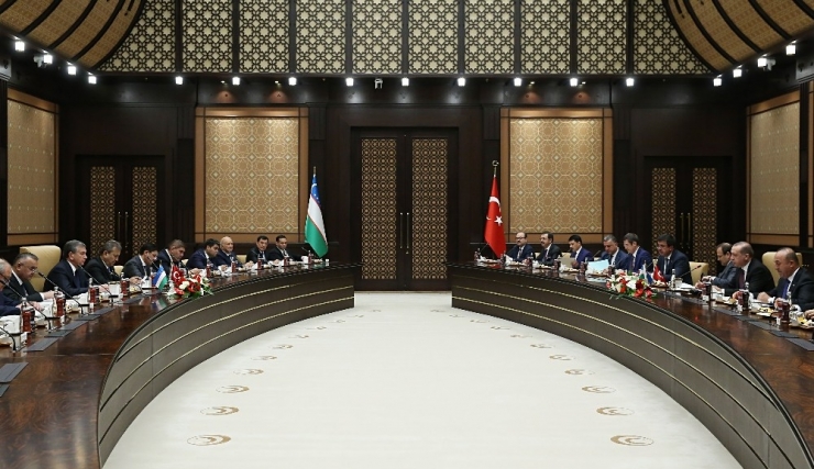 Türkiye-özbekistan Arasında 20 Yıl Aradan Sonra 22 Anlaşma