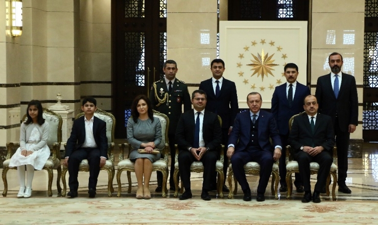 Cumhurbaşkanı Erdoğan, Azerbaycan Büyükelçisi İbrahim’i Kabul Etti