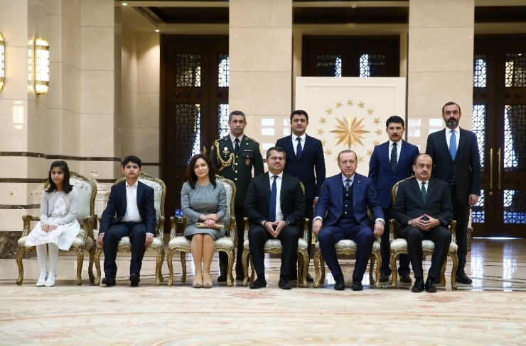 Cumhurbaşkanı Erdoğan, Azerbaycan Büyükelçisi İbrahim’i Kabul Etti