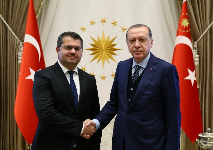 Cumhurbaşkanı Erdoğan, Azerbaycan Büyükelçisi İbrahim’i Kabul Etti