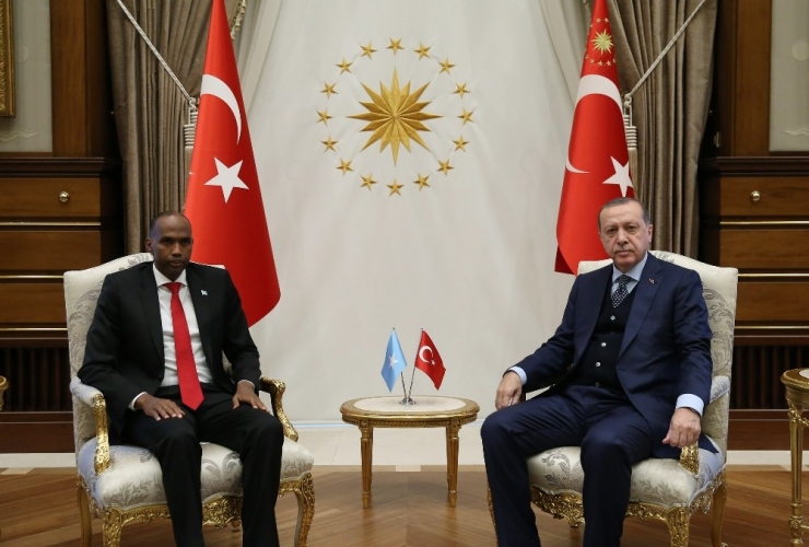 Cumhurbaşkanı Erdoğan, Somali Başbakanı Hayri’yi Kabul Etti