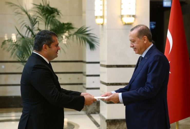 Cumhurbaşkanı Erdoğan, Azerbaycan Büyükelçisi İbrahim’i Kabul Etti