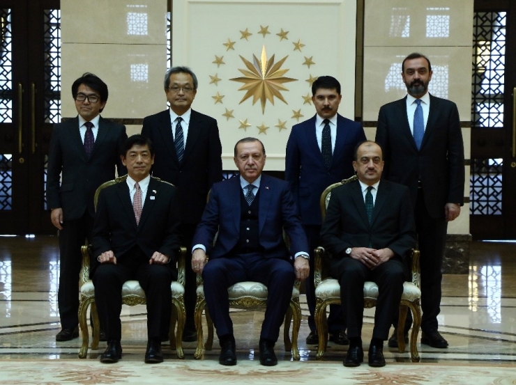 Cumhurbaşkanı Erdoğan, Japonya Büyükelçisini Kabul Etti