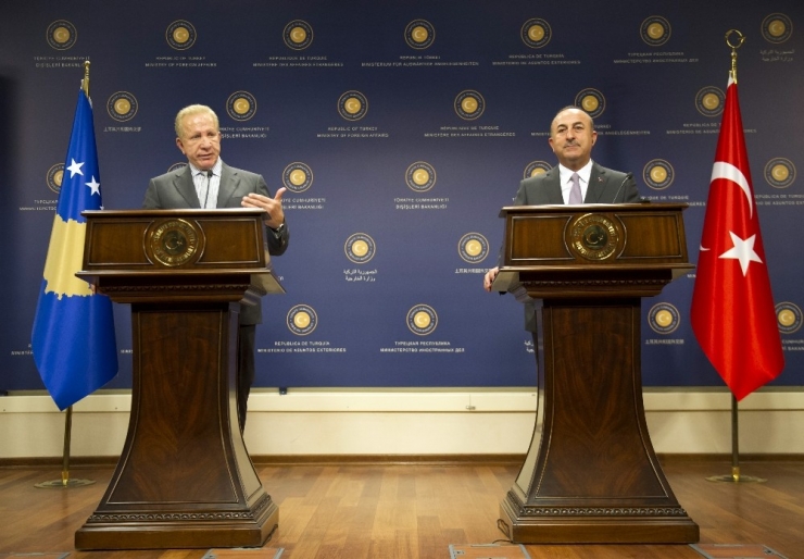 Çavuşoğlu-pacolli Ortak Basın Toplantısı