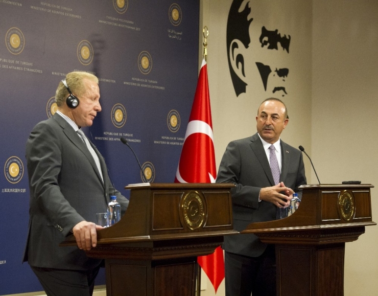 Çavuşoğlu-pacolli Ortak Basın Toplantısı