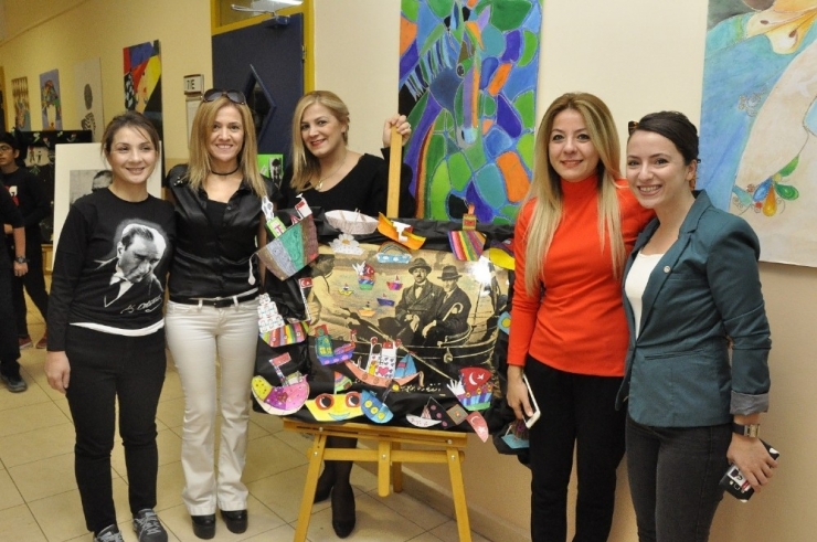 Gaziantep Kolej Vakfında ’’Atatürk İle Yaşıyorum’’ Sergisi