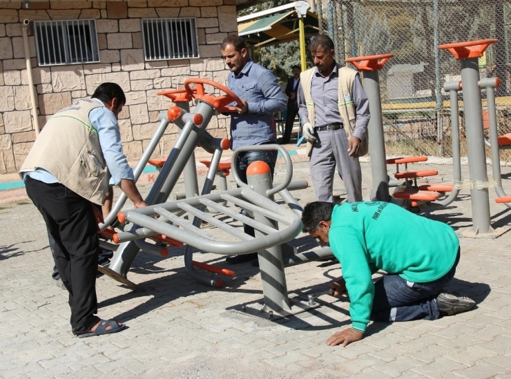 Haliliye’de Park Ve Bahçelerde Hummalı Çalışma
