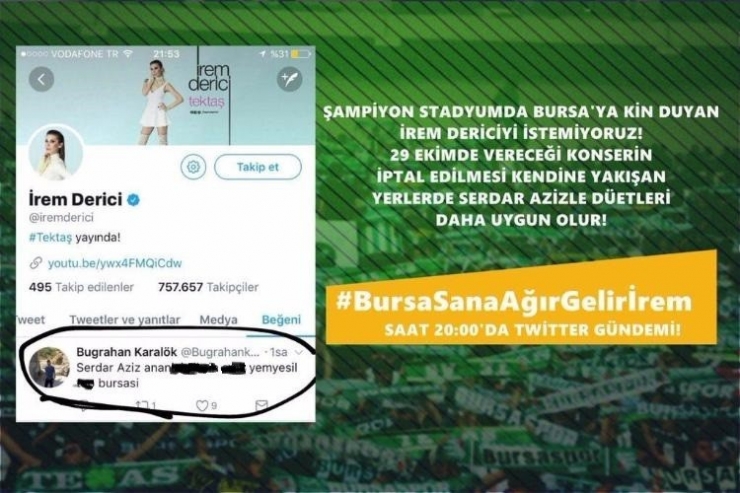 İrem Derici’den Bursa Konseri Öncesi O İçerikle İlgili Açıklama Geldi